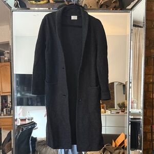 Wilfred Black Pea Coat